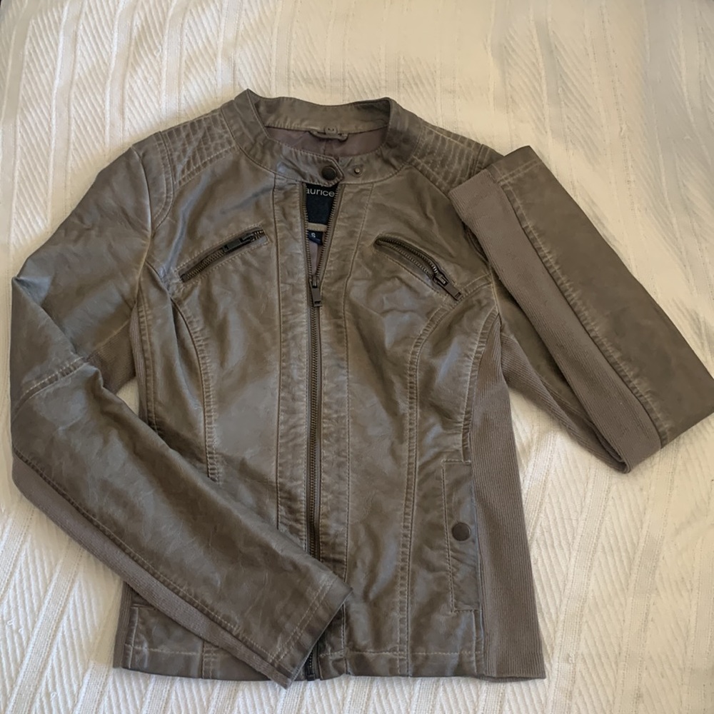 Faux Leather Jacket
